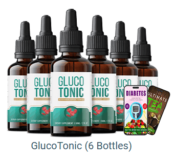 Gluco Tonic 6 bottle image